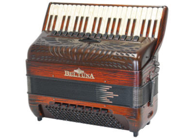 Akkordeon Beltuna Leader V 120 FLY - Kupfer Antik