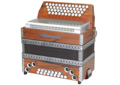 Steirische Harmonika Alpengold Sinova Junior 24 Plus Indischer Apfel