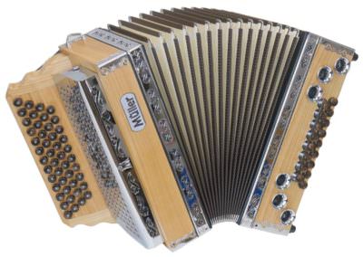 Steirische Harmonika Müller Klippitz - braun