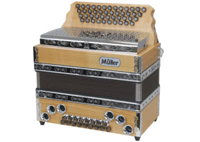 Steirische Harmonika Müller Klippitz - braun