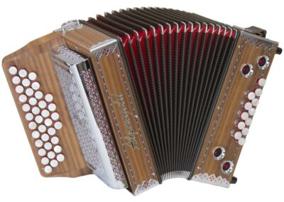 Steirische Harmonika Alpengold Junior 23 Nuss