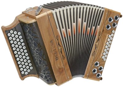 Steirische Harmonika Beltuna Exclusiv Fly Wood - Ulme