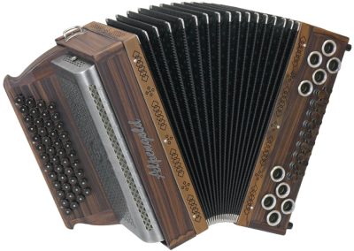 Steirische Harmonika Alpengold Stubach Klassik Natur 46/18 - Palisander