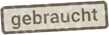 Gebrauchtinstrument gebrauchtes Instrument