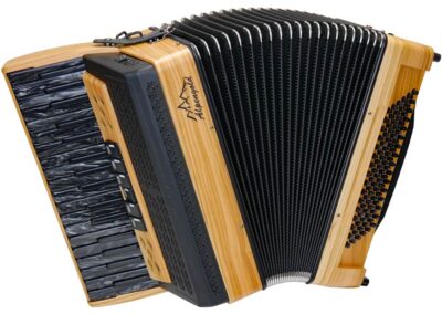 Akkordeon Alpengold Sinova 372 MH/F - Olive/schwarz