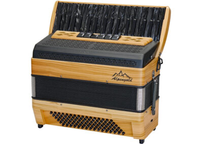 Akkordeon Alpengold Sinova 372 MH/F - Olive/schwarz