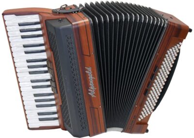Akkordeon Alpengold 3er Alpin - Zwetschge/schwarz