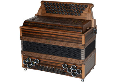 Steirische Harmonika AR 50/18 DH - Makassar/Nuss